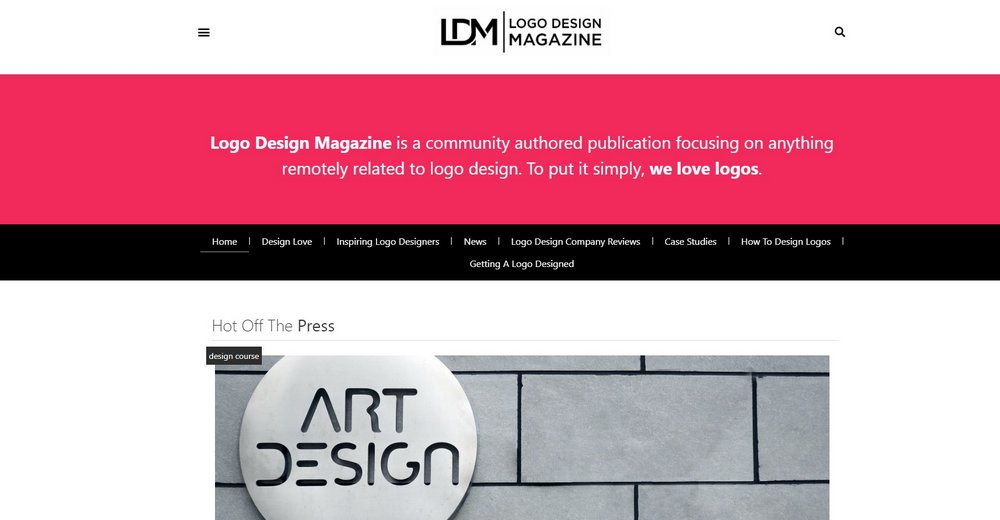 logo design magazine