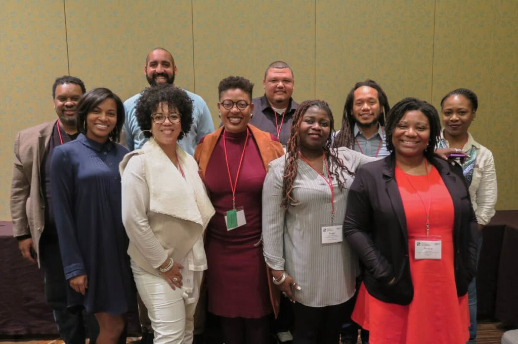 A group of Society of Black Archaeologists members