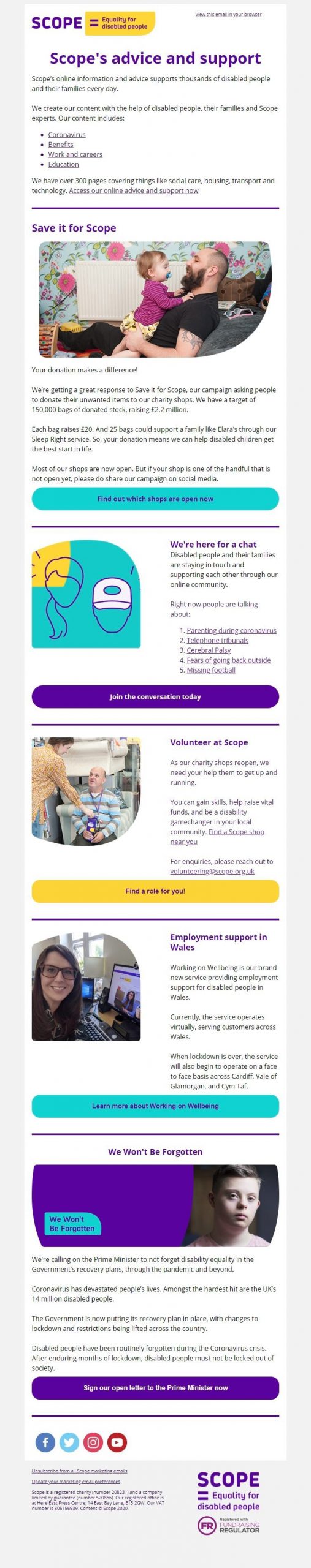 Newsletter by Scope