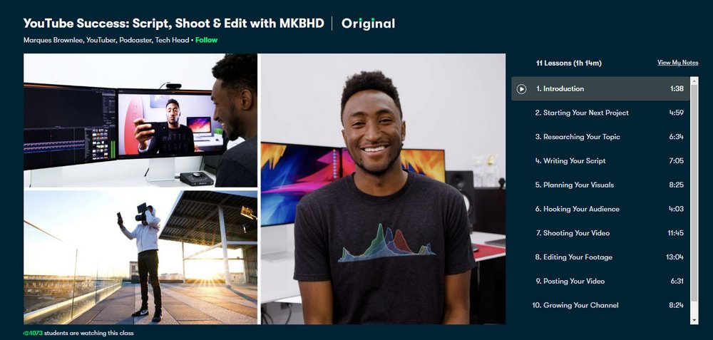 YouTube Success Script, Shoot & Edit with MKBHD