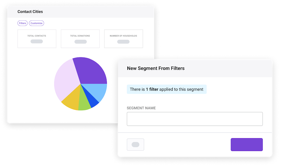 applying a filter to a data visualization